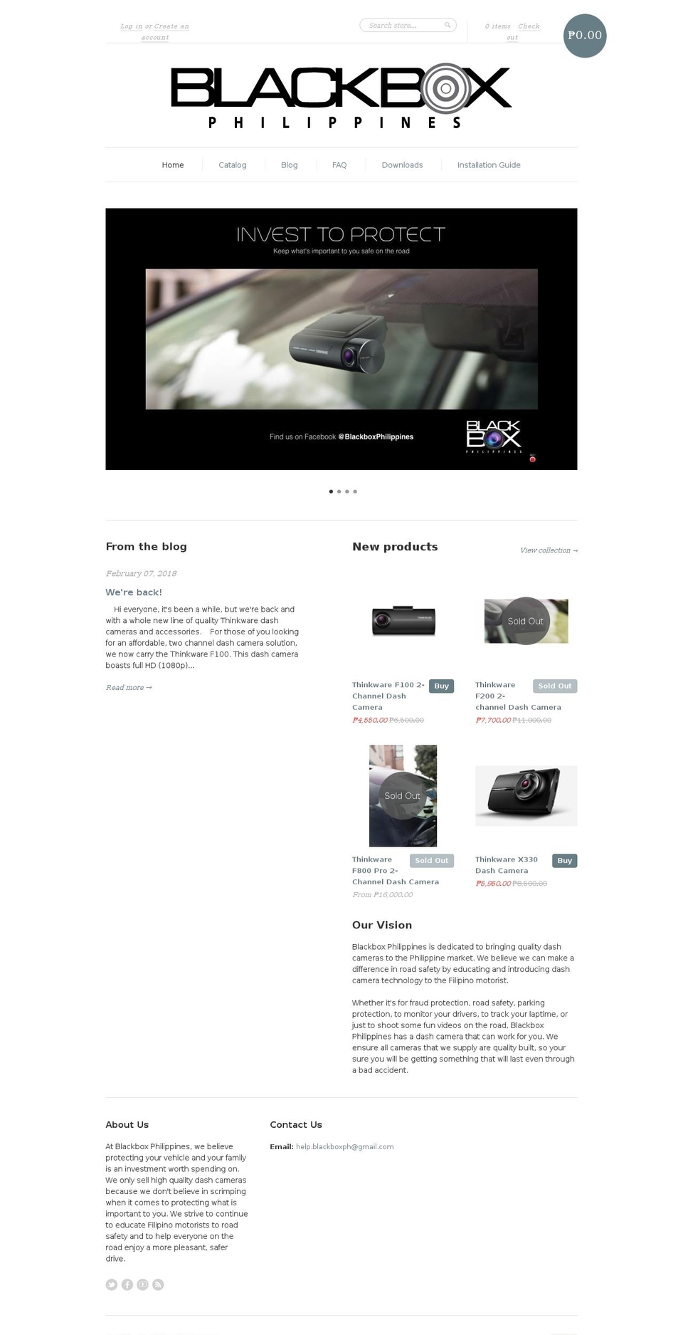 blackbox.ph shopify website screenshot