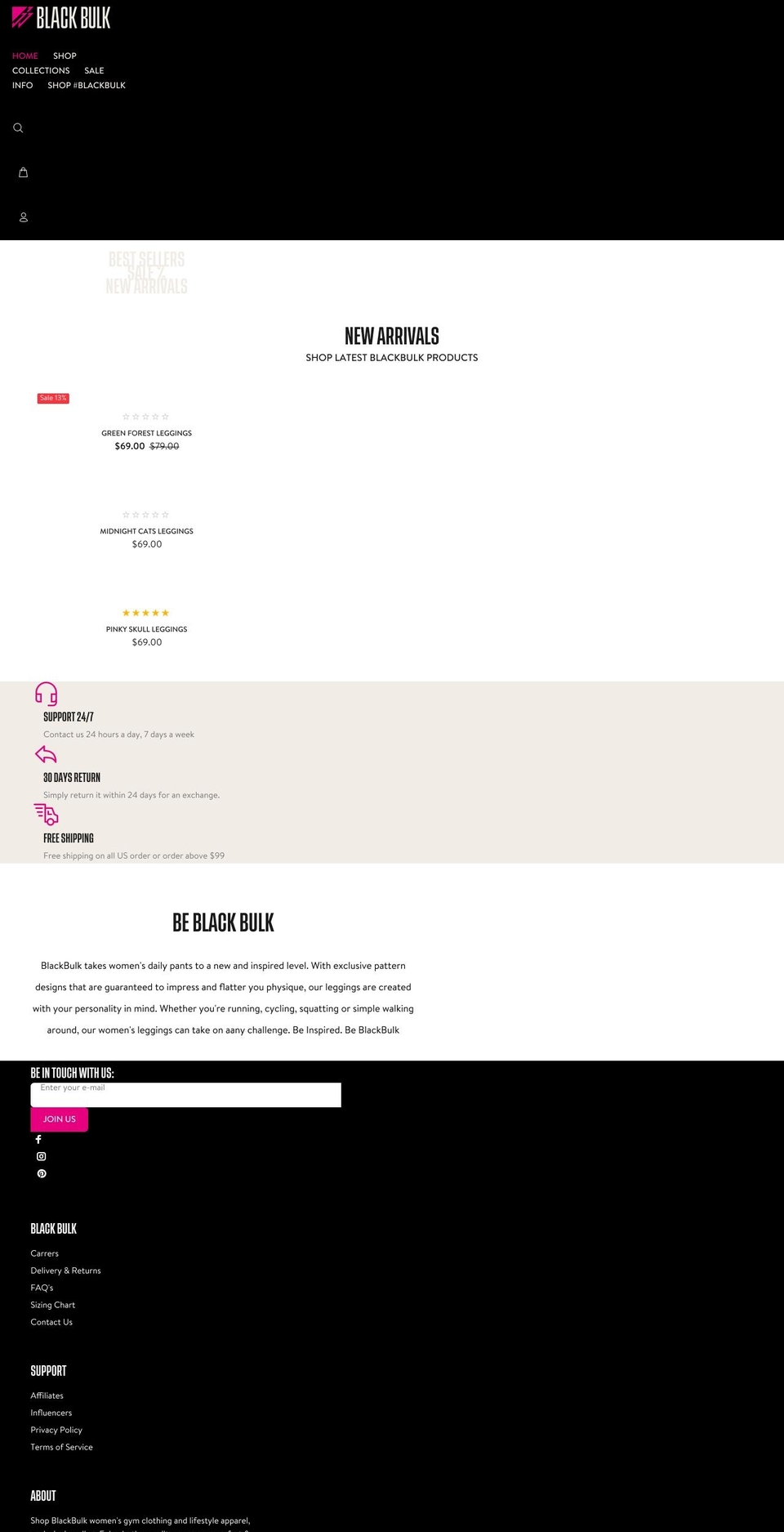 new-theme Shopify theme site example blackbulk.com