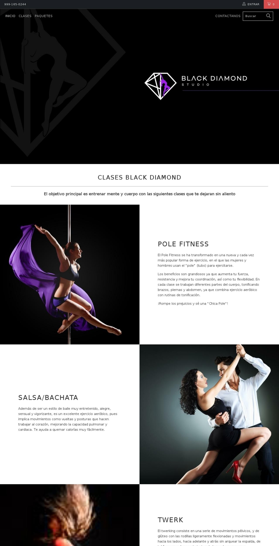 blackdiamond.studio shopify website screenshot