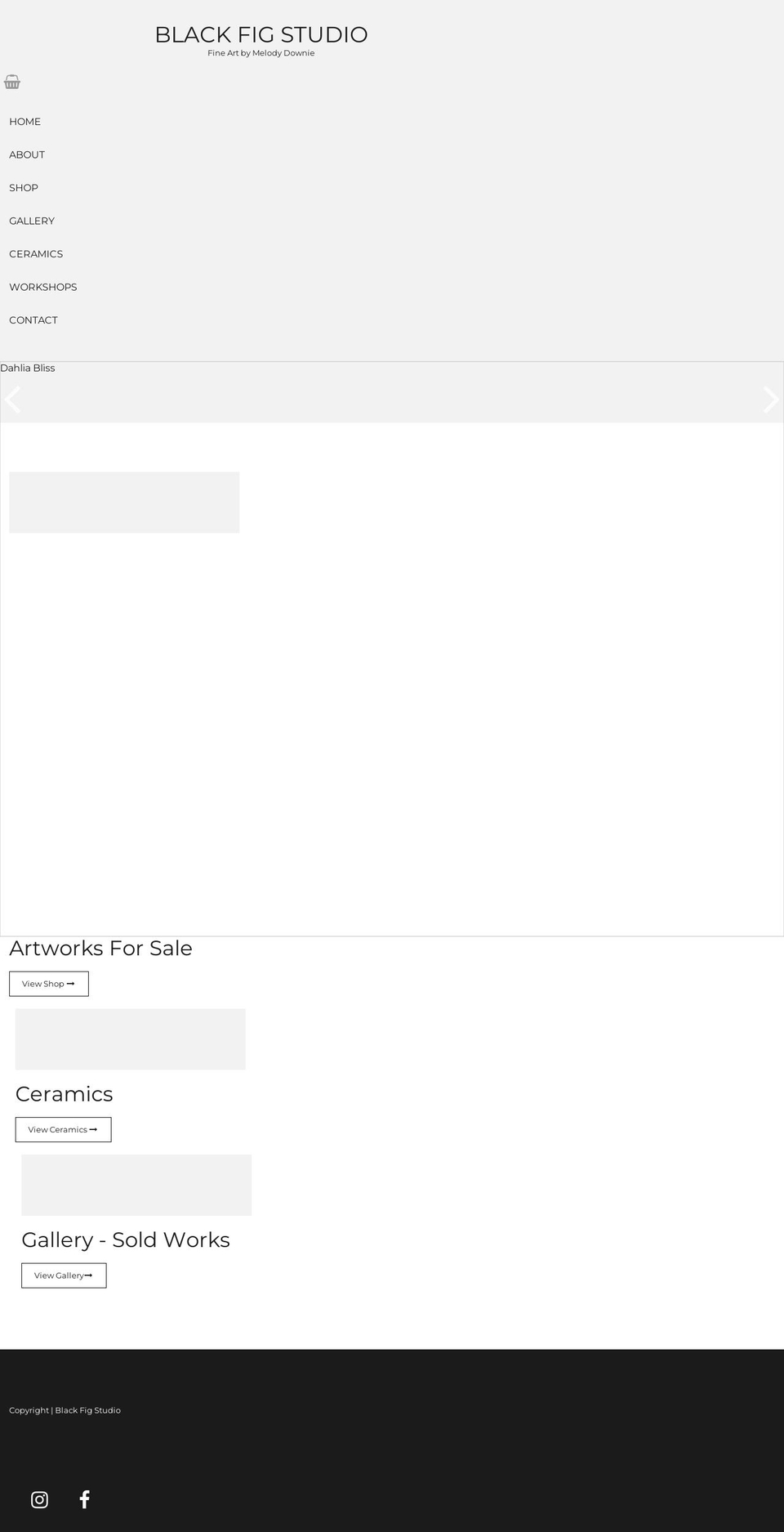 blackfigstudio.com — Shopify storefront screenshot