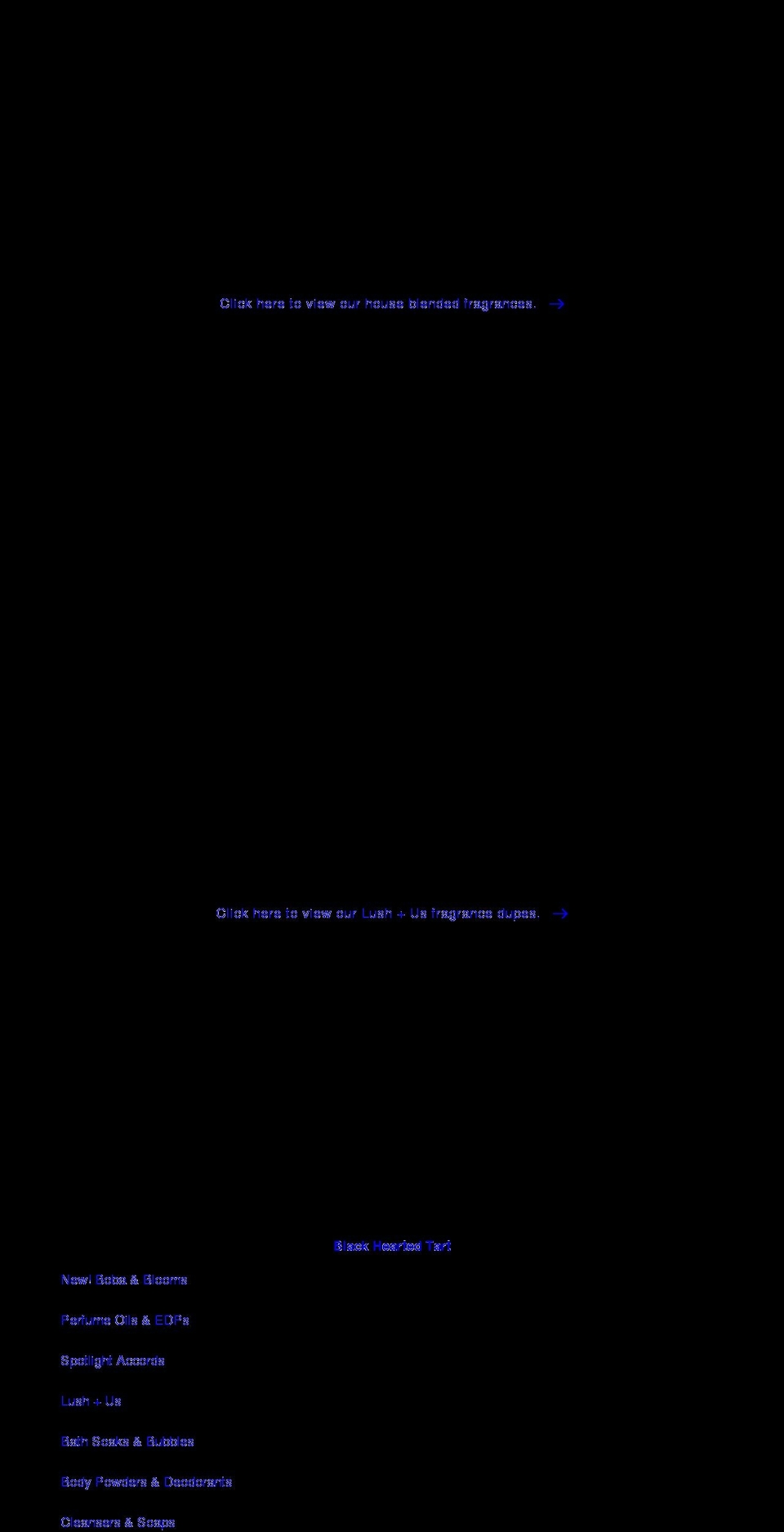 blackheartedtart.com shopify website screenshot