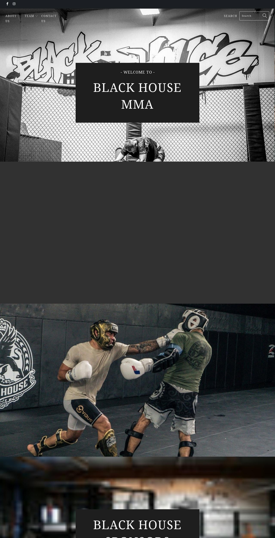 blackhousemma.com shopify website screenshot