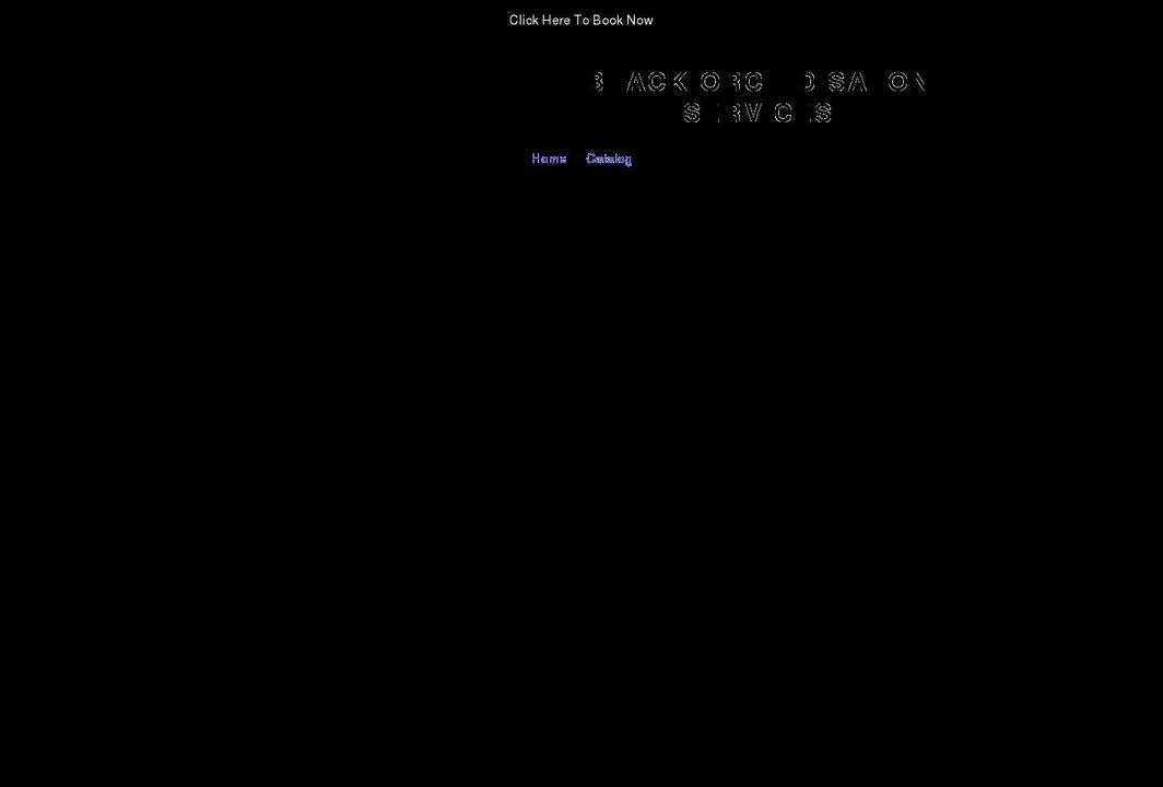 blackorchidsalonservices.com shopify website screenshot