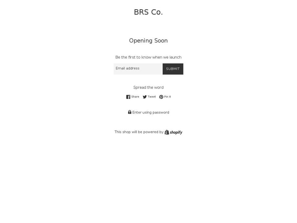 blackriversupplyco.com — Shopify storefront screenshot