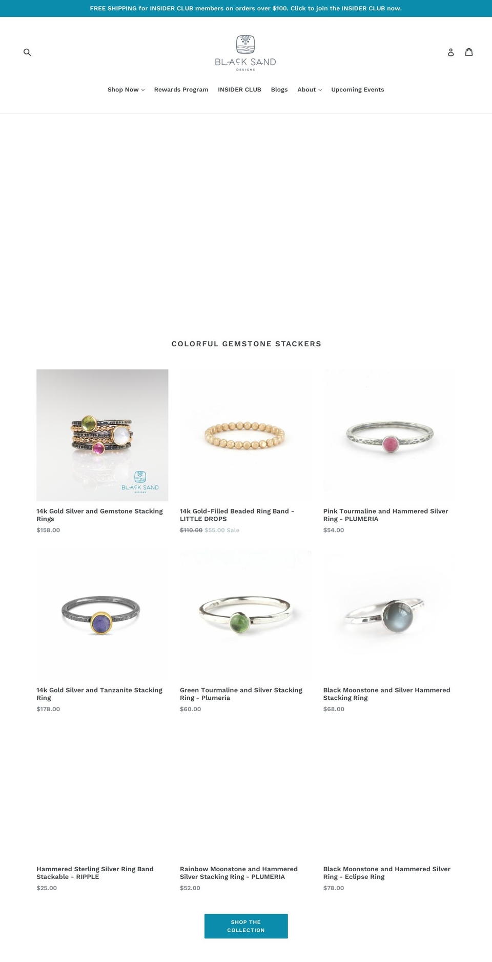 blacksanddesigns.com shopify website screenshot