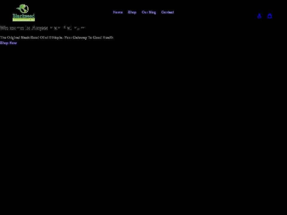 blackseedplatinum.com shopify website screenshot