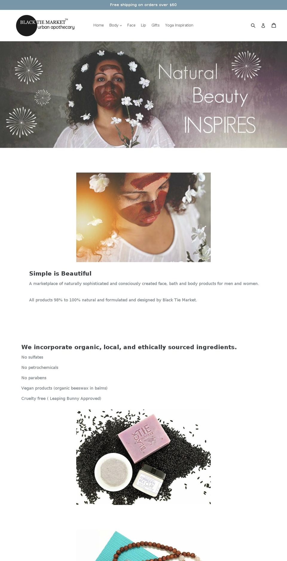 blacktiemarket.com shopify website screenshot