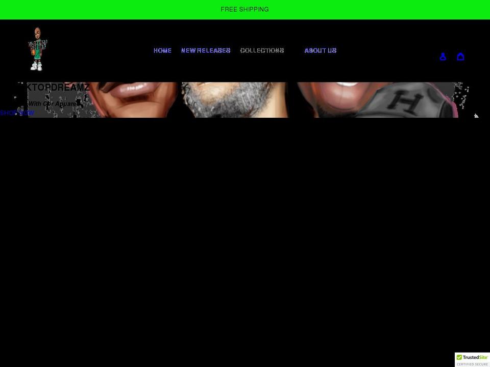 blacktopdreamz.com shopify website screenshot