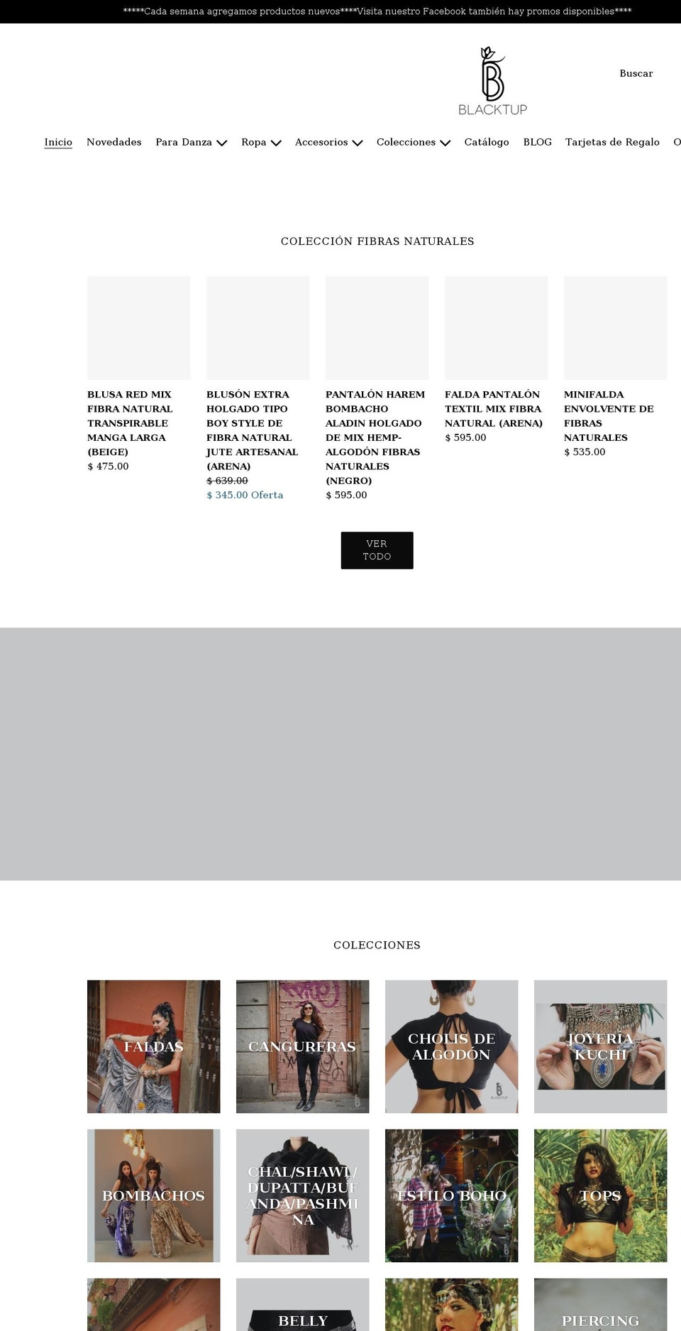 blacktup.com shopify website screenshot