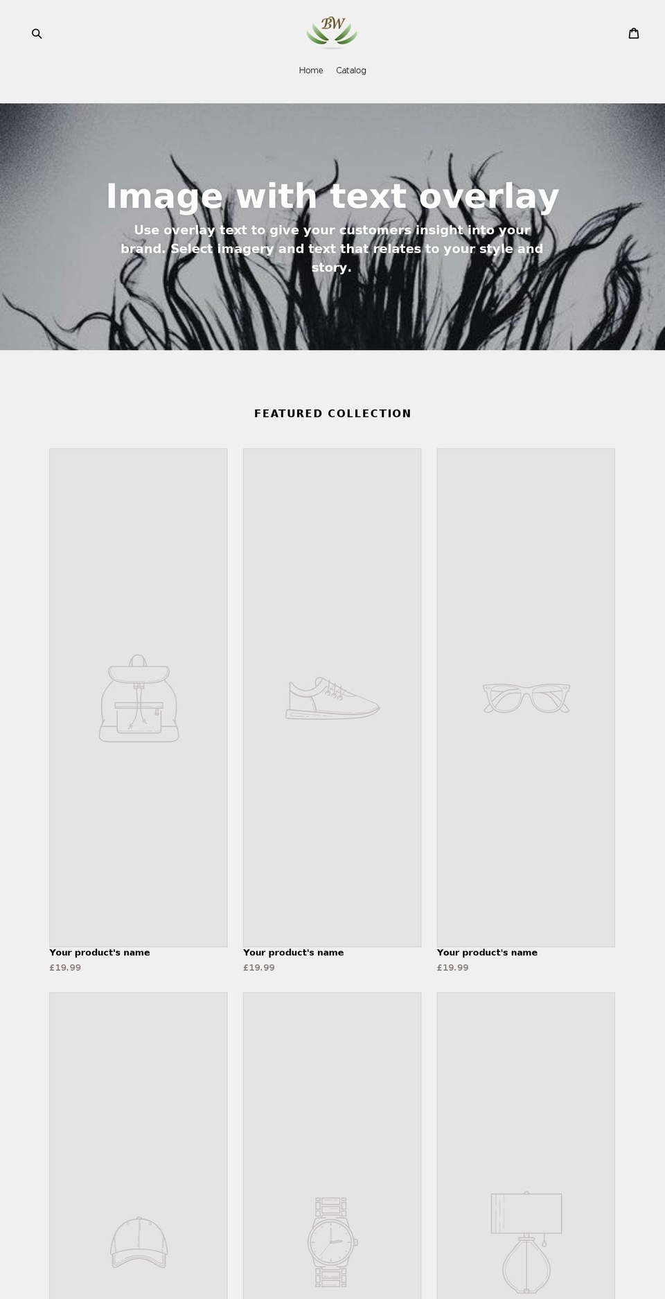 blackwhitebeauty.com shopify website screenshot