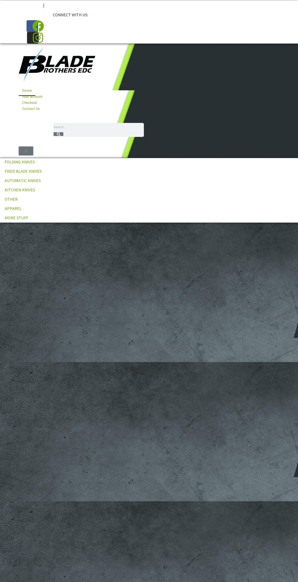 bladebrothersedc.com — Shopify storefront screenshot