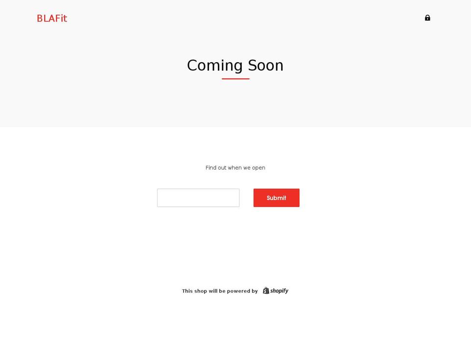 blafit.com — Shopify storefront screenshot