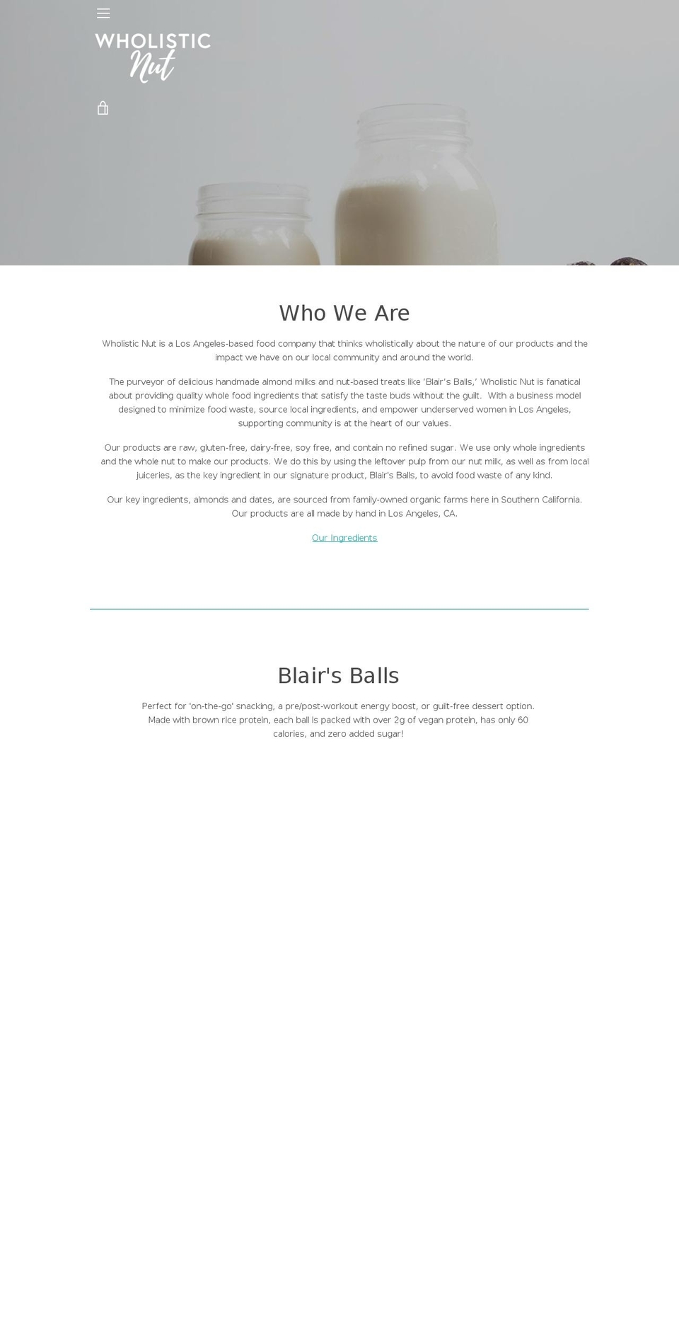 blairballs.com — Shopify storefront screenshot