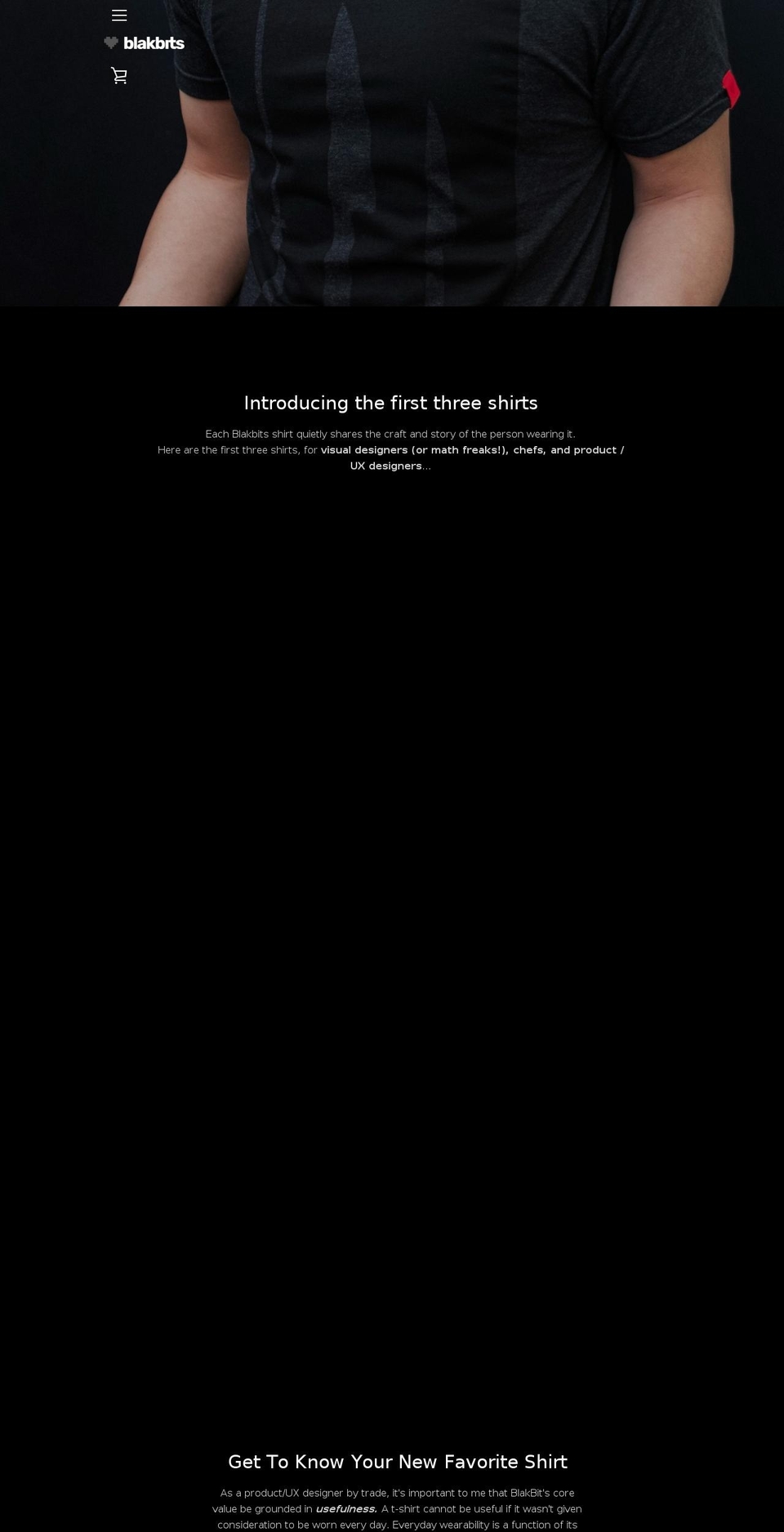 blakbits.com — Shopify storefront screenshot