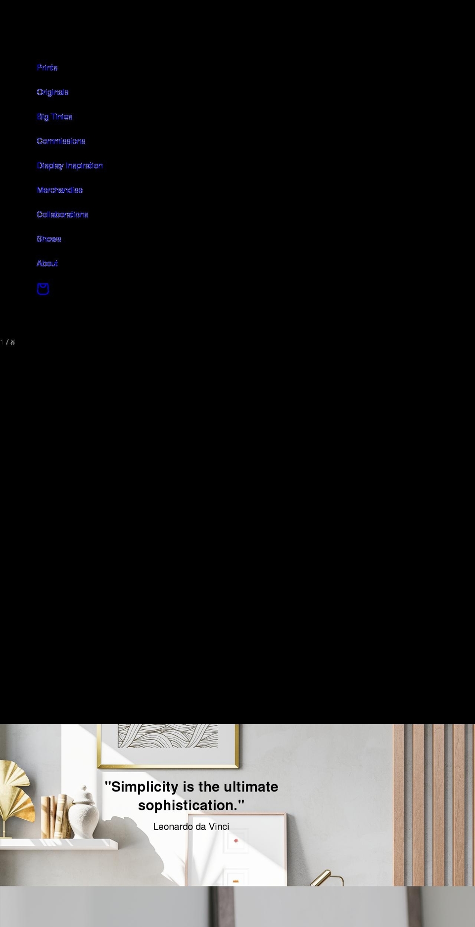 blakegore.com shopify website screenshot