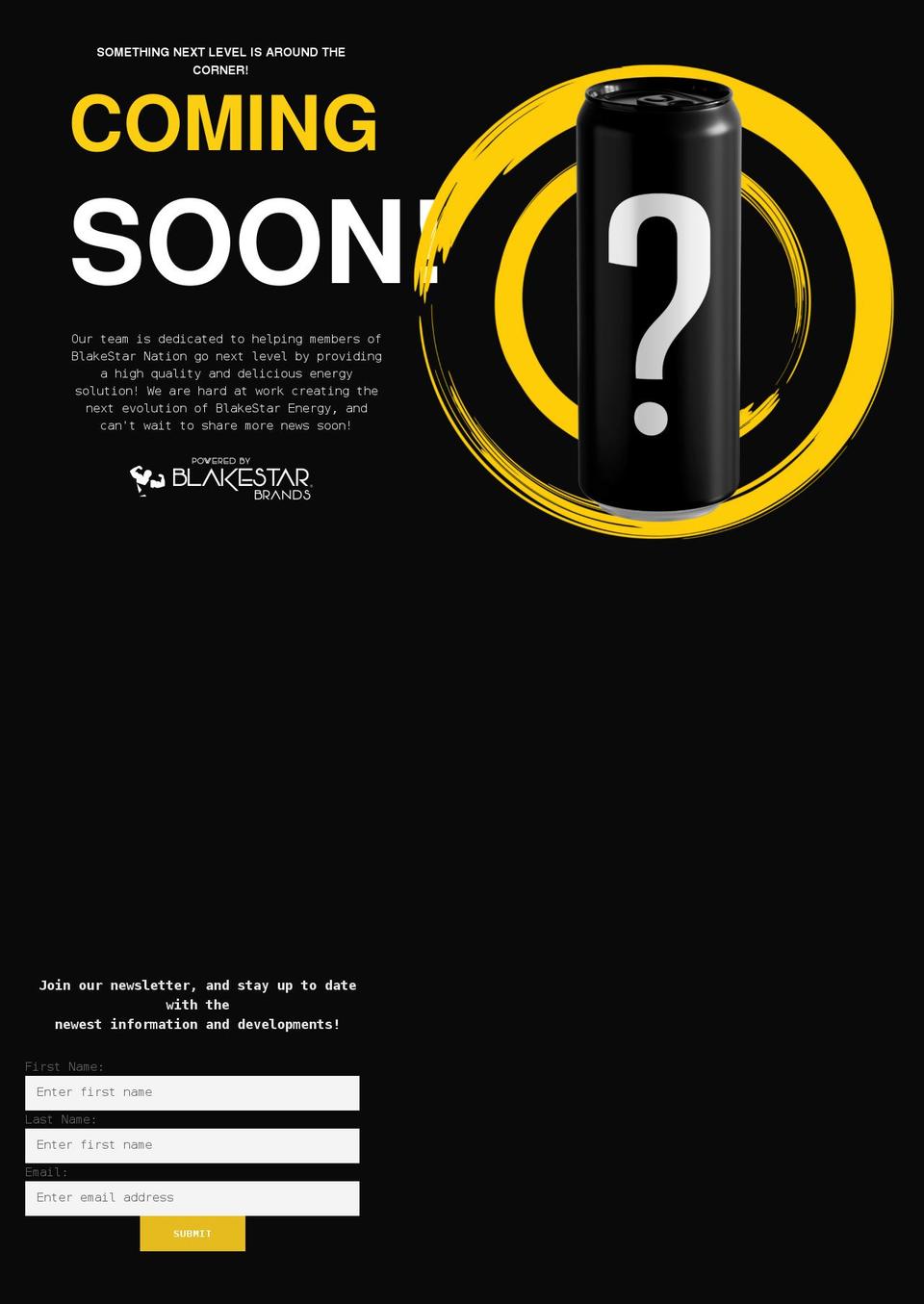blakestar.com shopify website screenshot