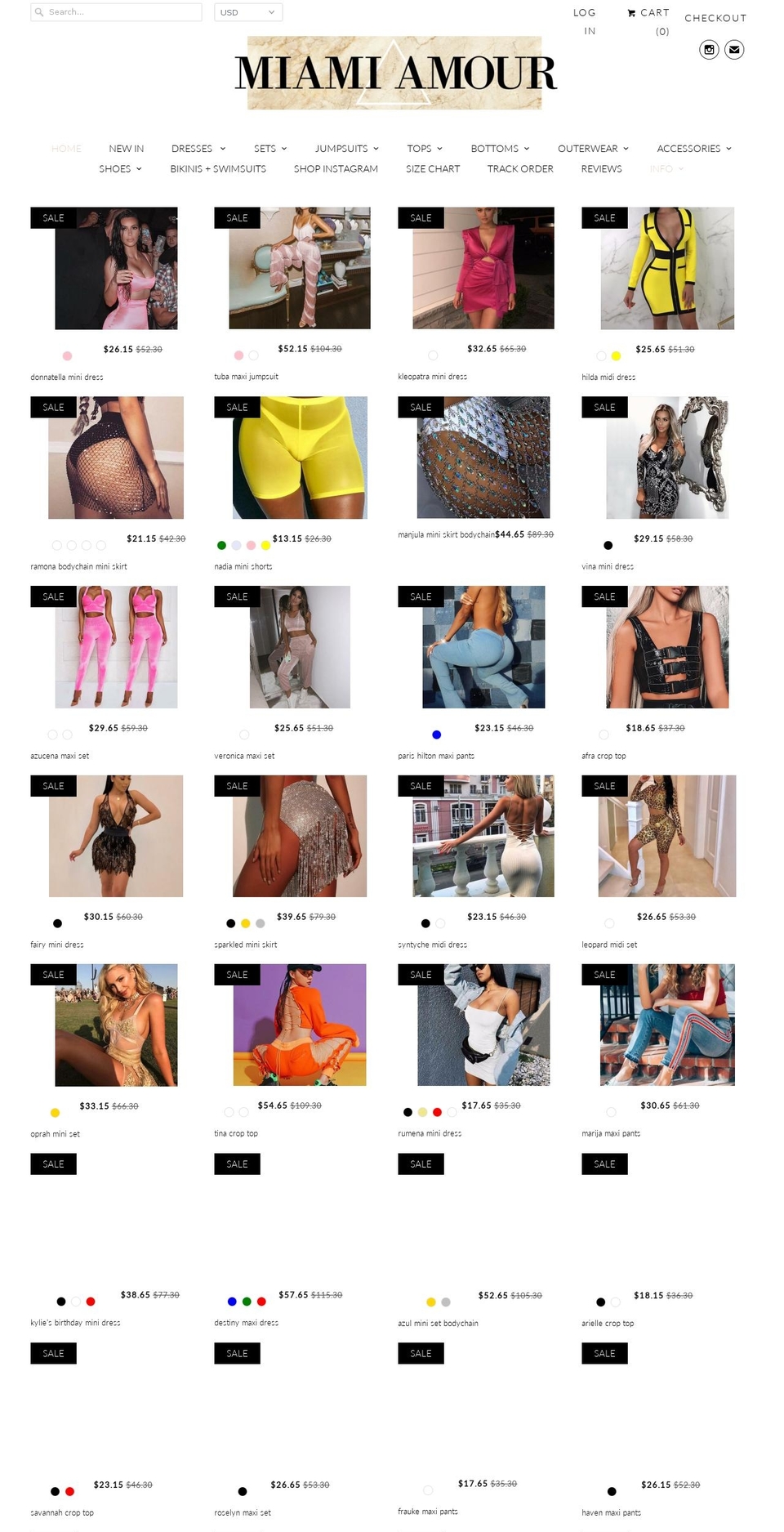 blancacarmona.com — Shopify storefront screenshot