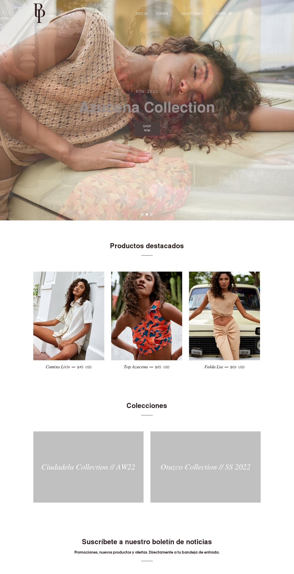 blancapukara.com shopify website screenshot