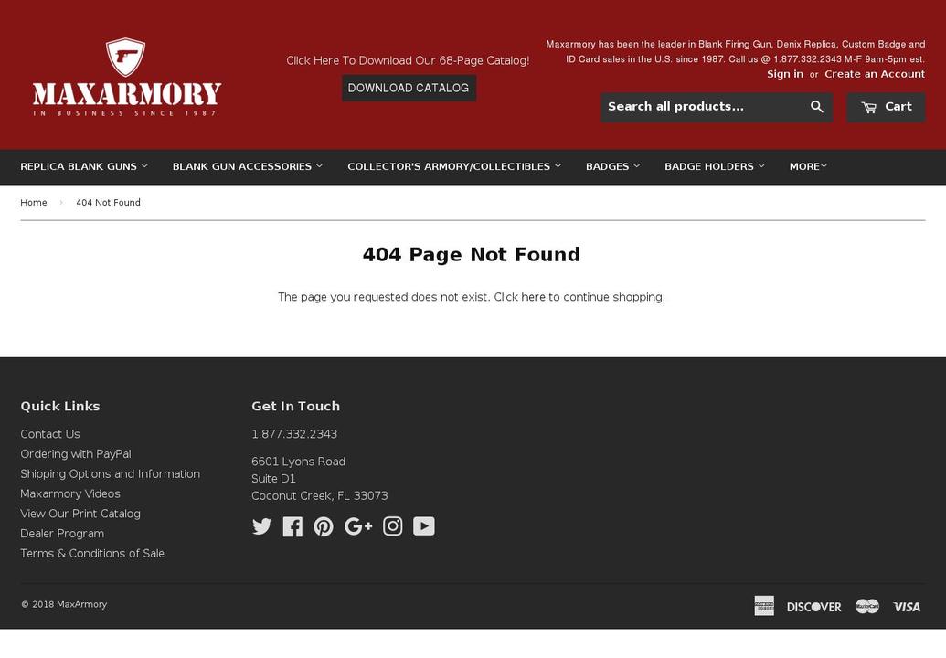 blankammo.com shopify website screenshot