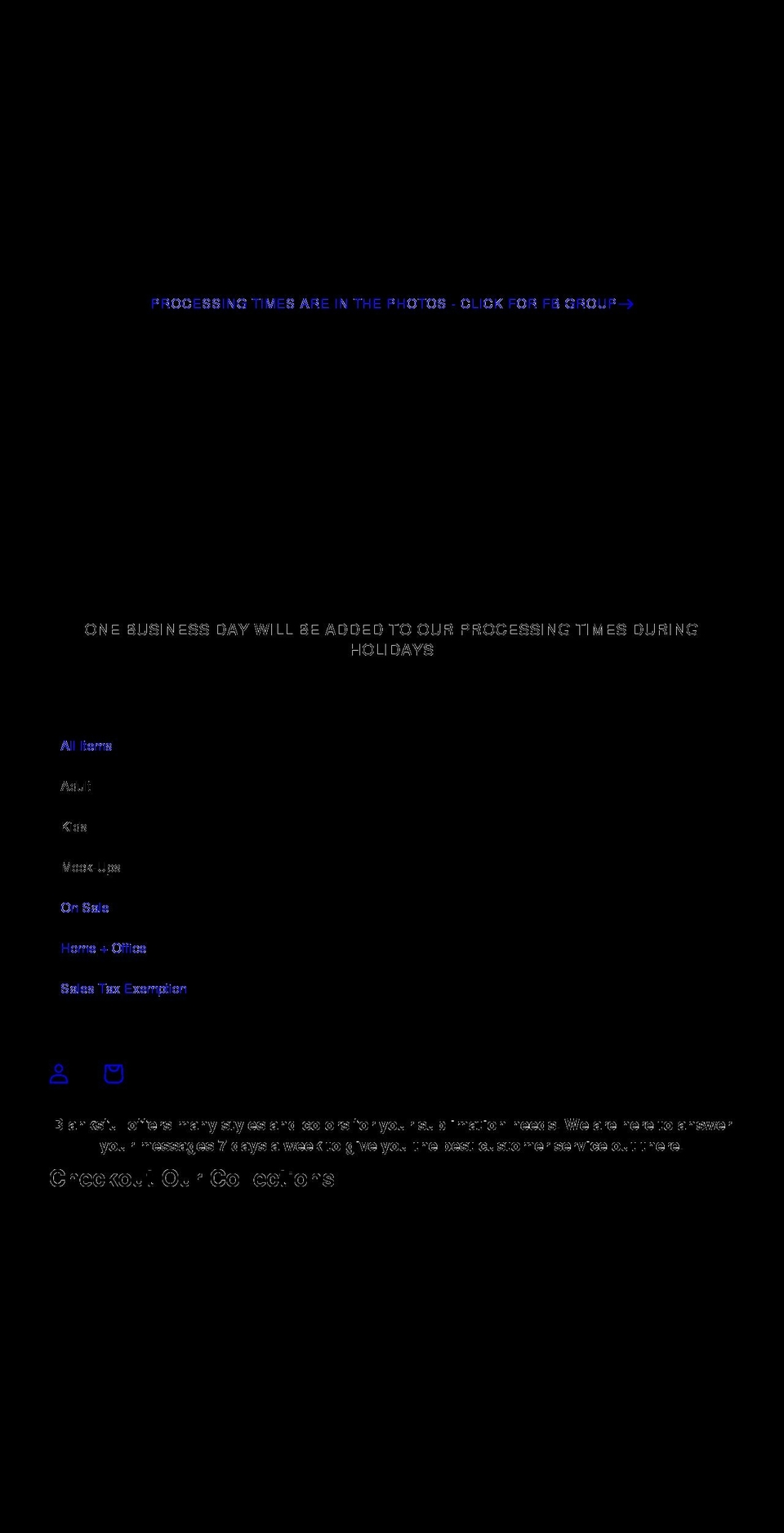 blanksful.com shopify website screenshot