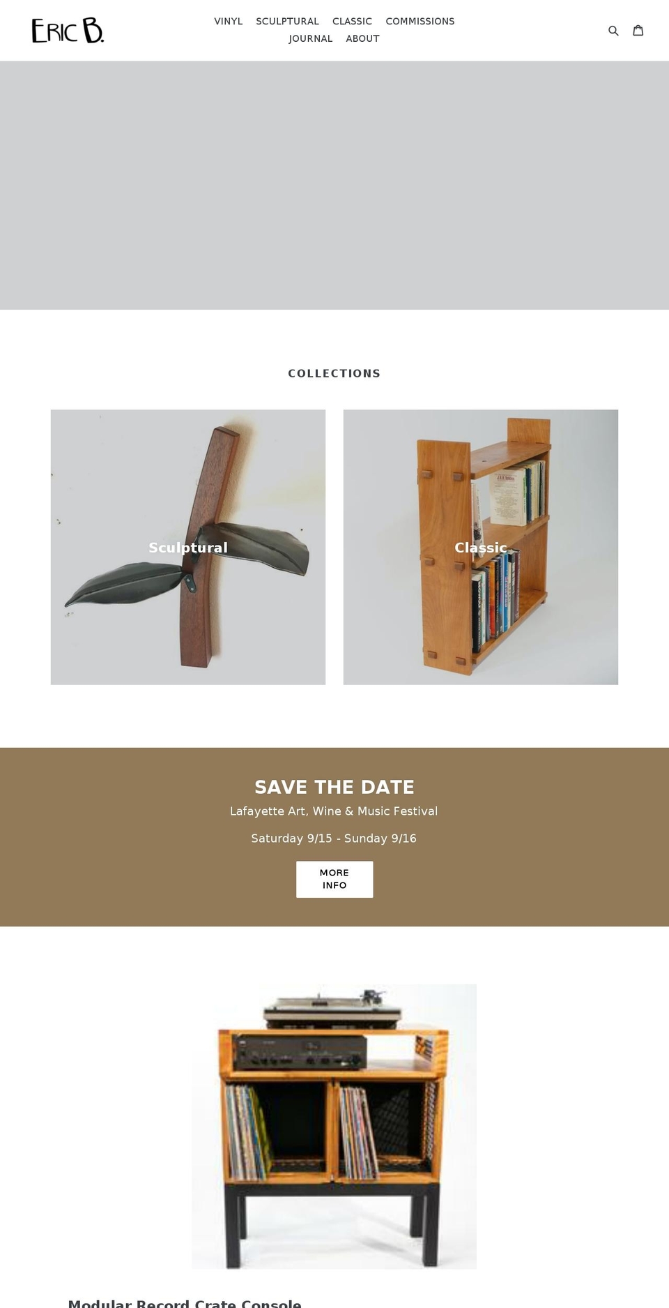 blanpied.com — Shopify storefront screenshot