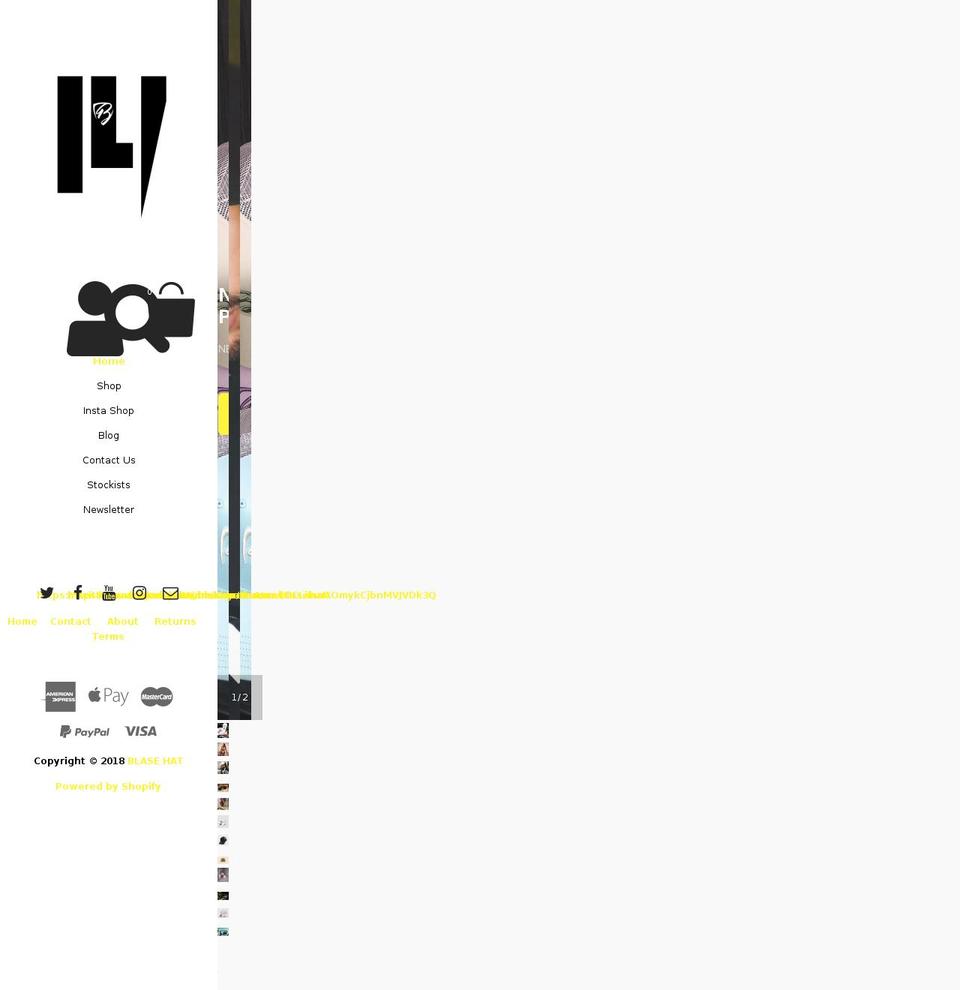 blasehat.com — Shopify storefront screenshot