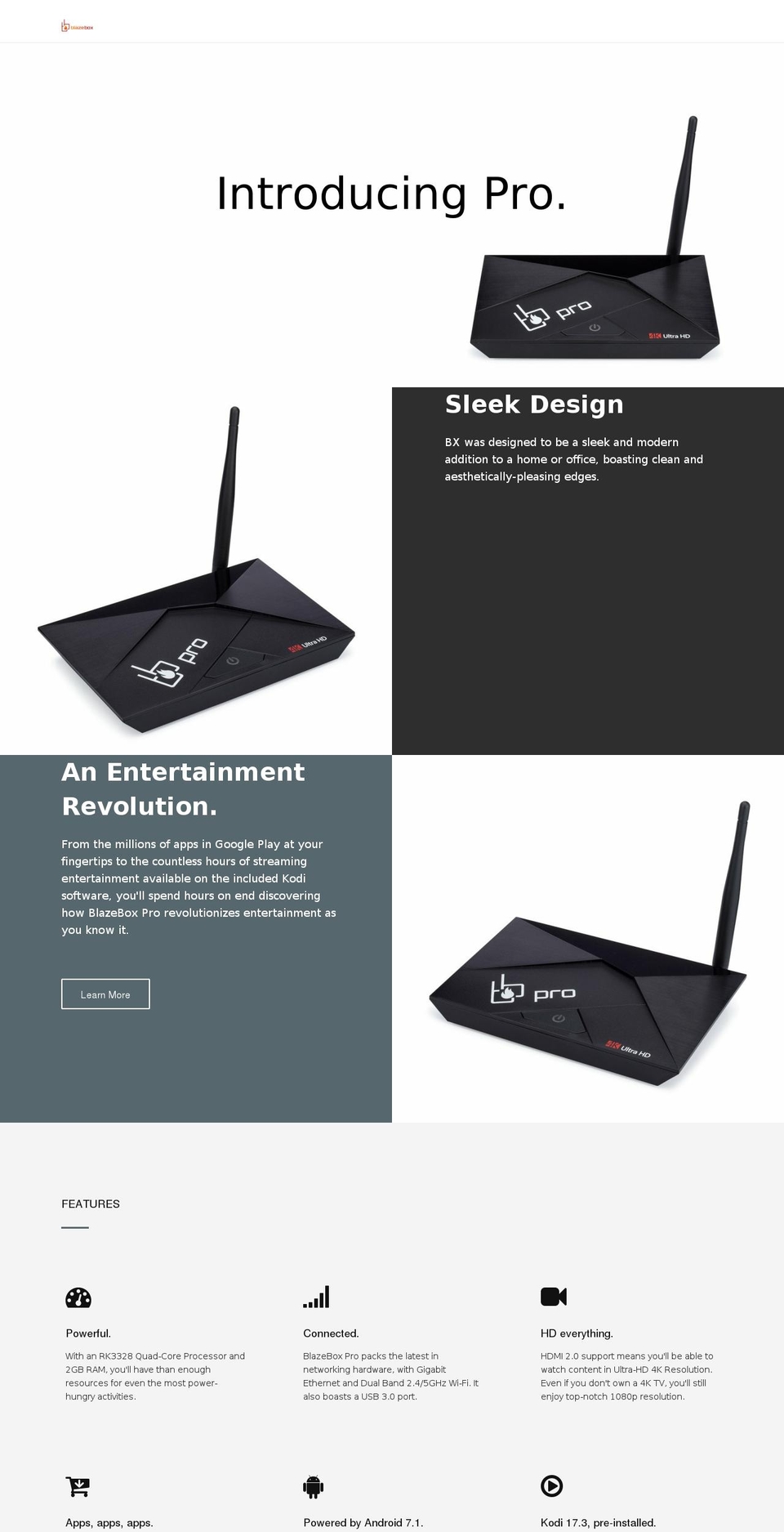 blazekey.net shopify website screenshot