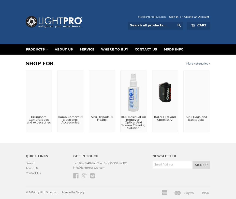 blazesphoto.com — Shopify storefront screenshot