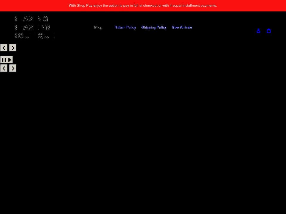 blazingblazers4u.com shopify website screenshot