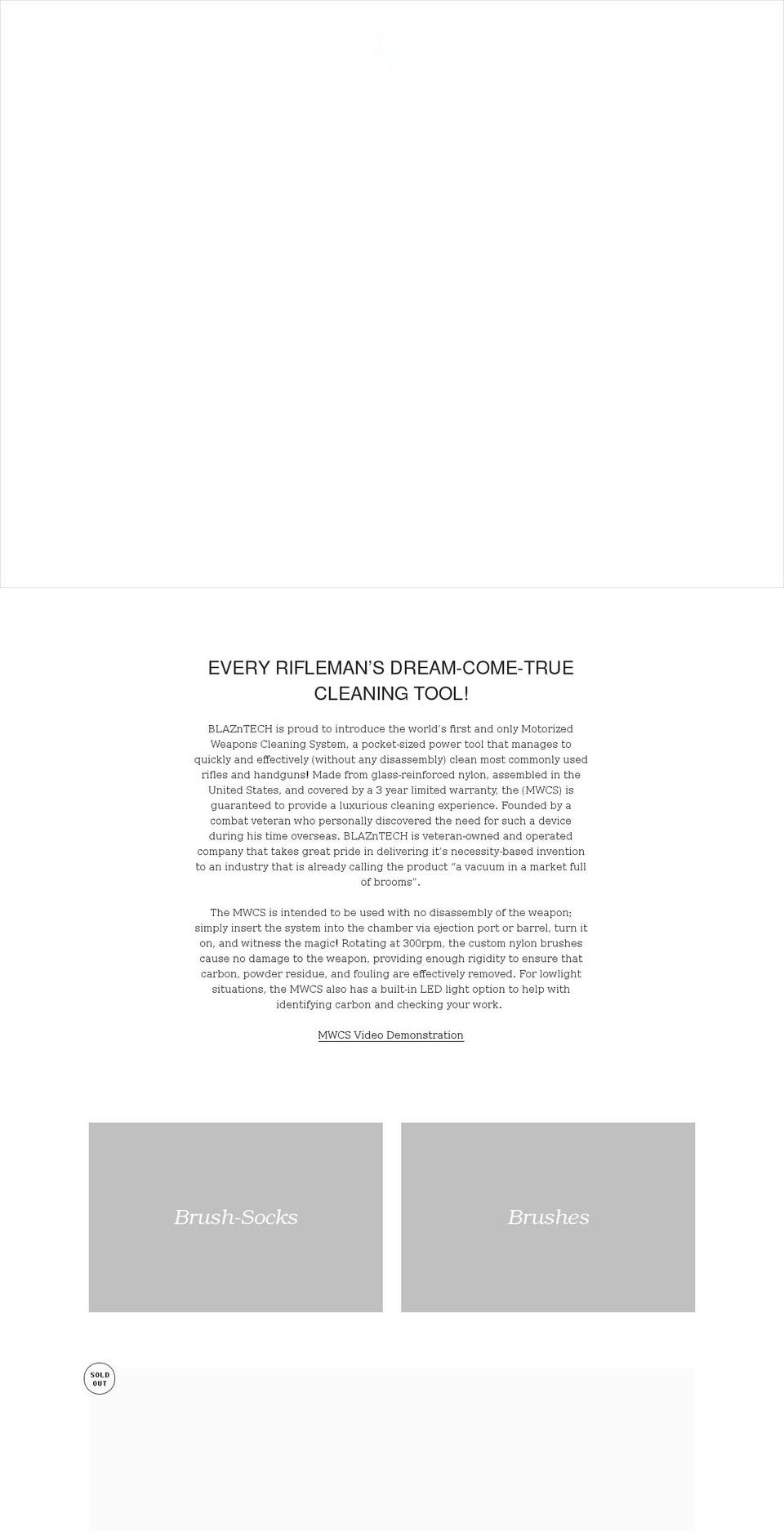 blazntech.com shopify website screenshot