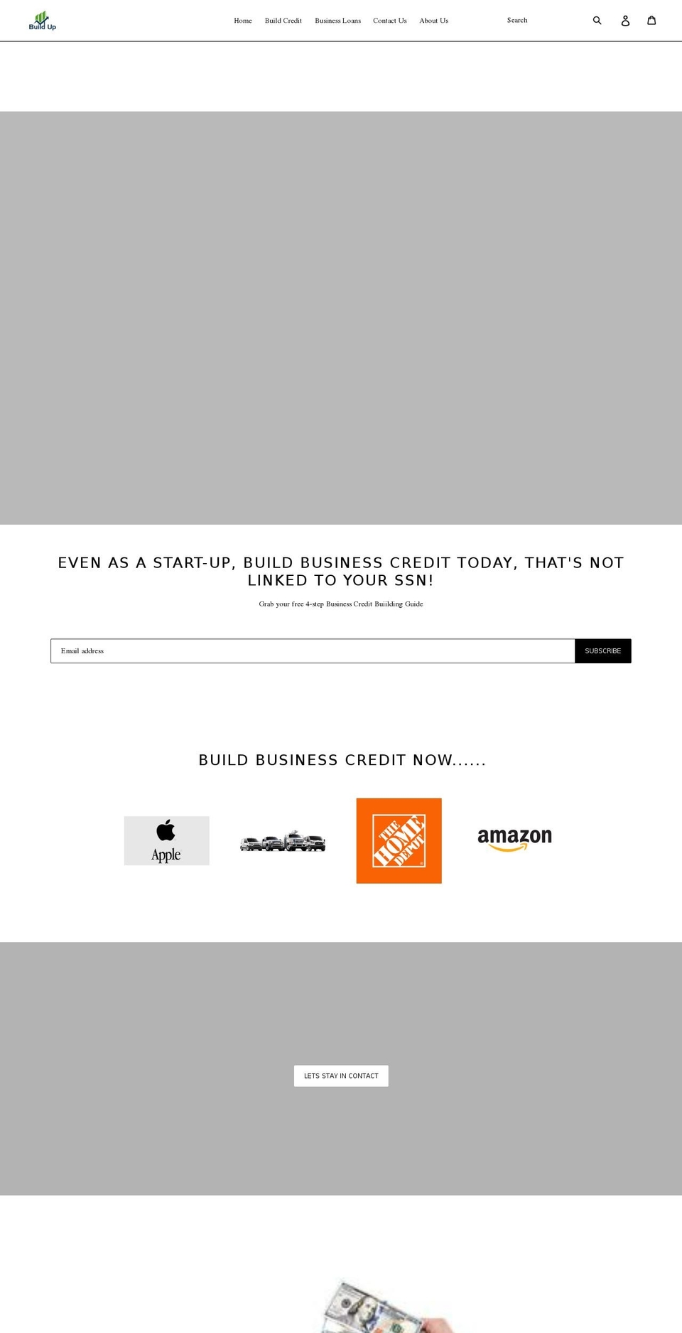 bldup.net shopify website screenshot