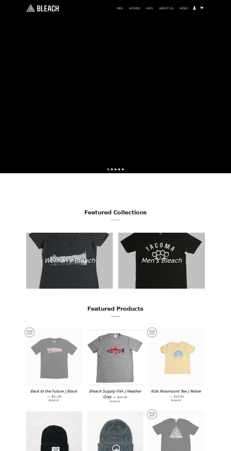 bleachlife.net shopify website screenshot