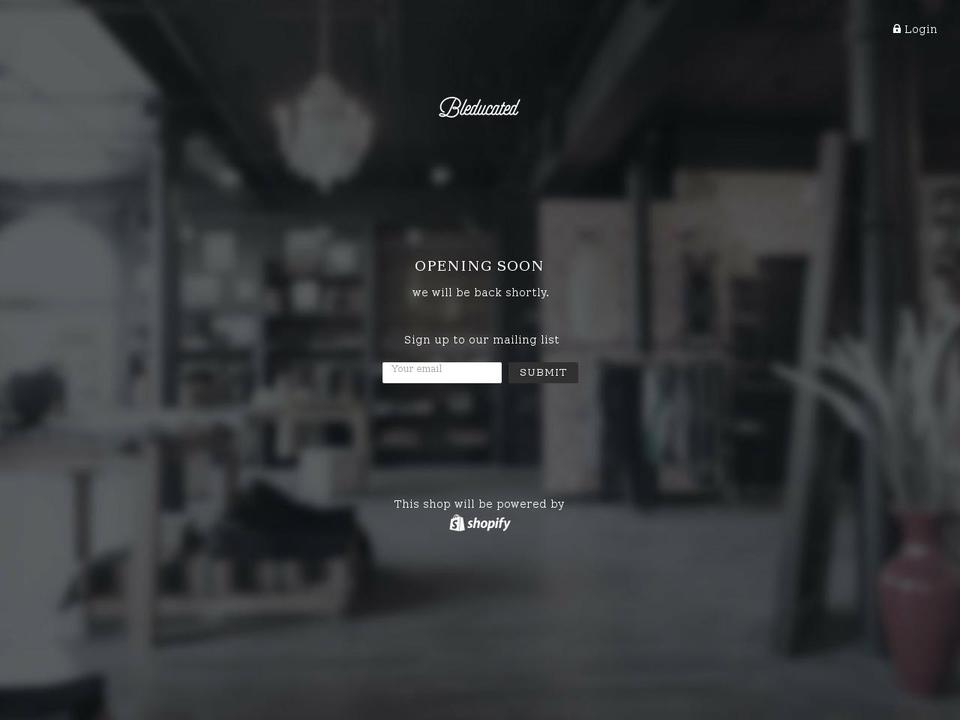 bleducatedu.com shopify website screenshot