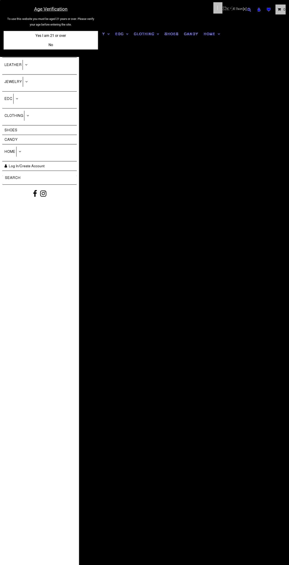 blegati.com shopify website screenshot