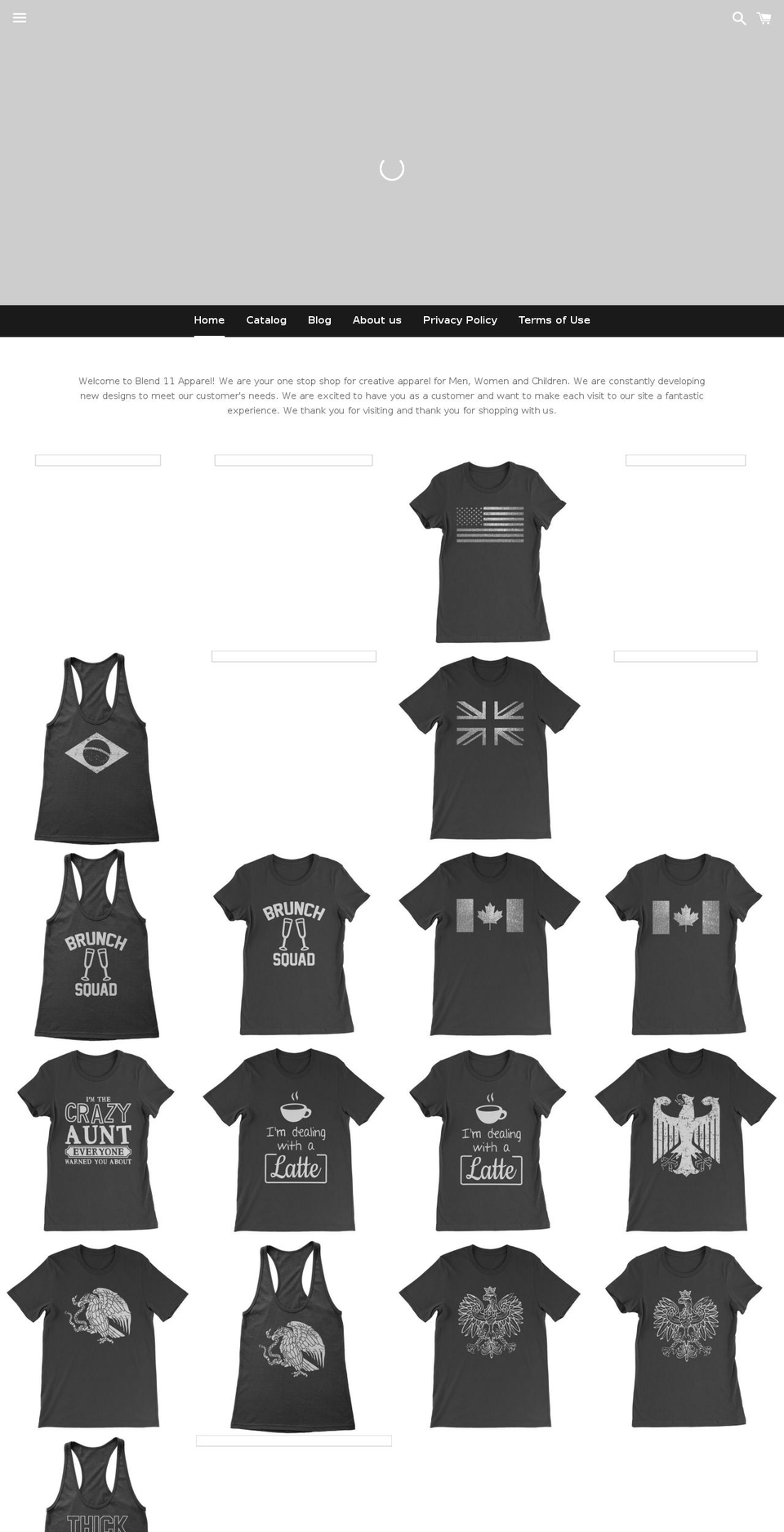 blend11.com shopify website screenshot