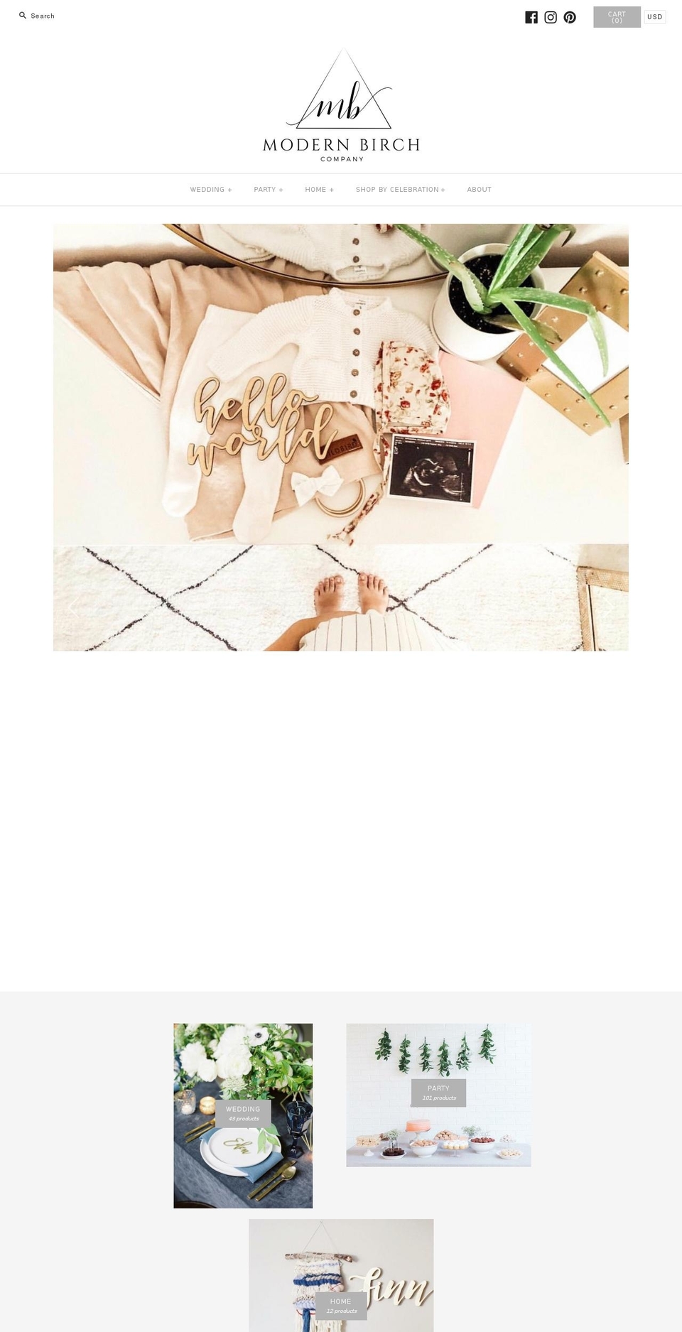 blessedblondies.com — Shopify storefront screenshot