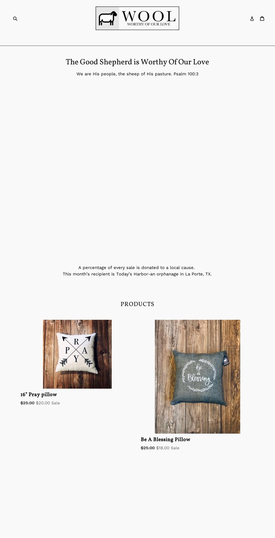 blessing-in-design.com shopify website screenshot