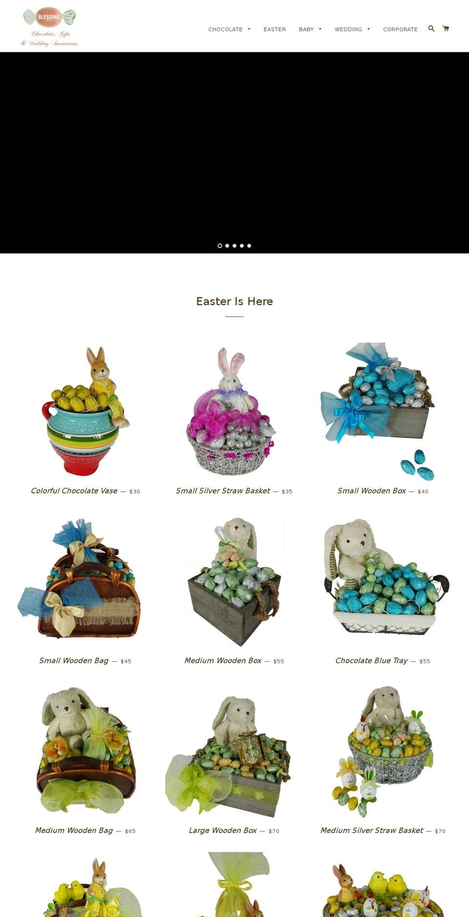 blessingonline.com shopify website screenshot