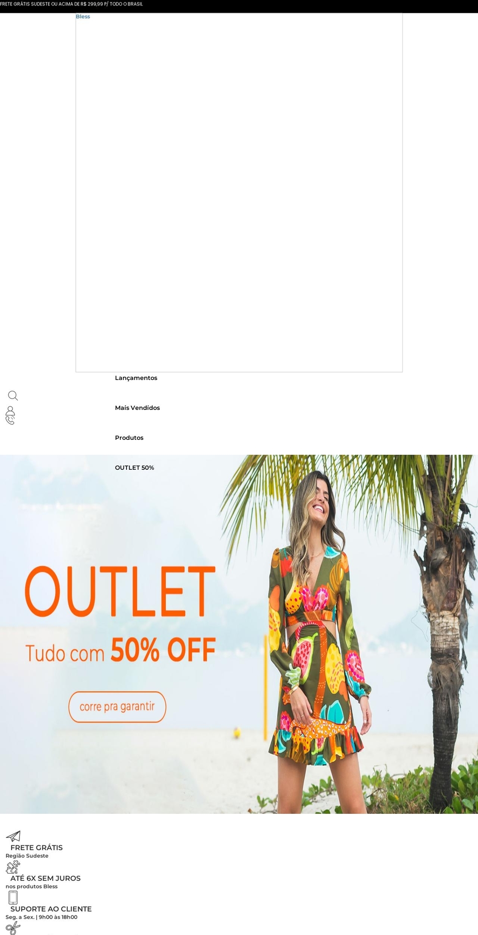 blessrio.com shopify website screenshot