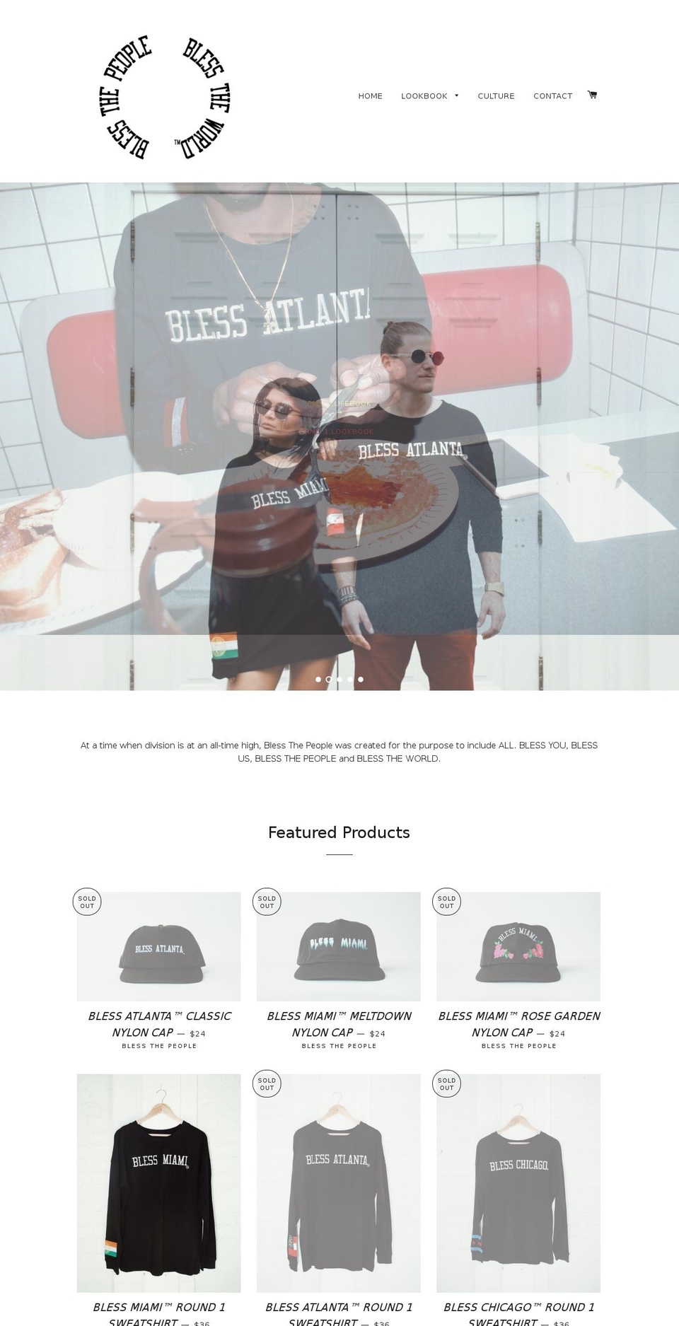 blesstheppl.com shopify website screenshot