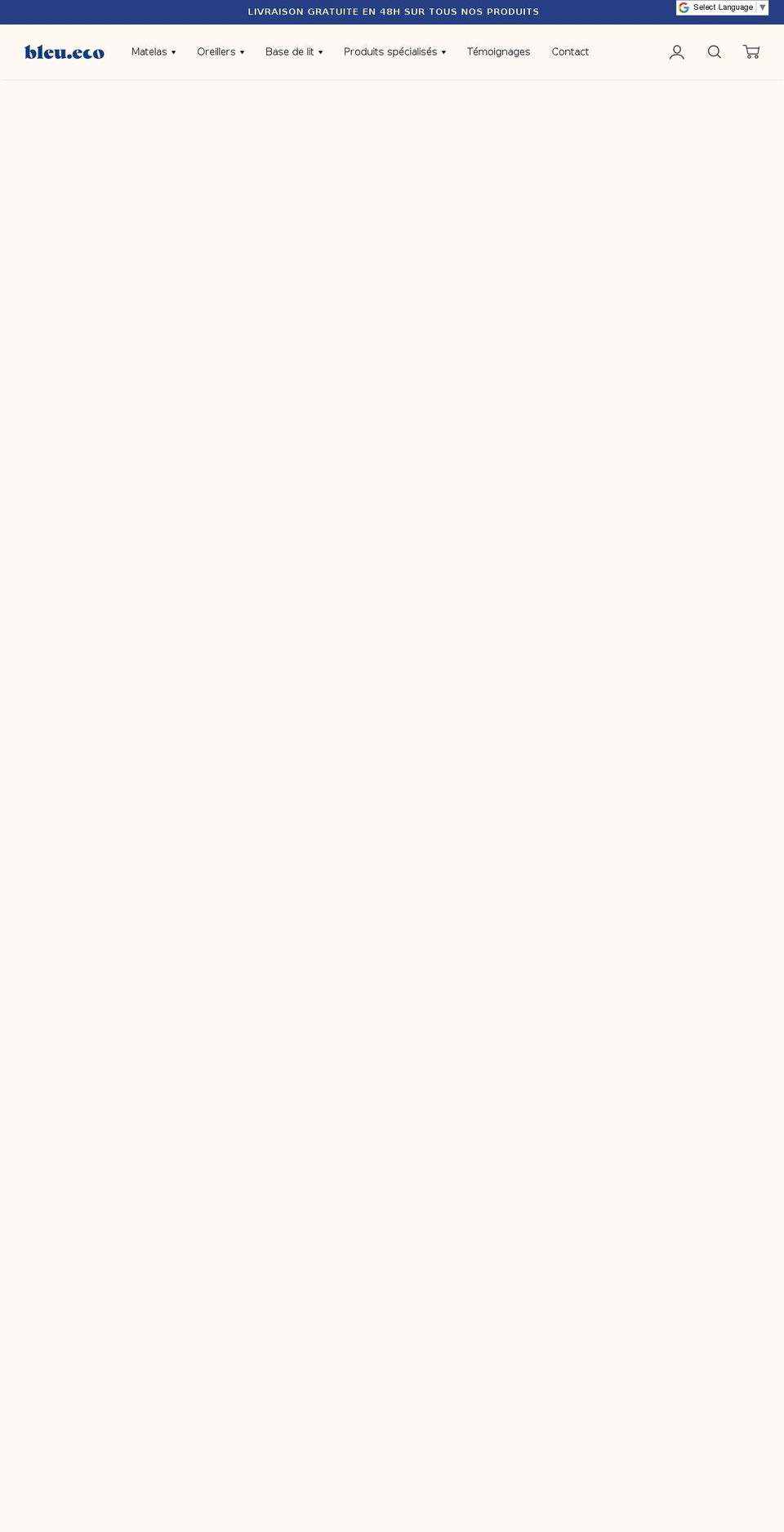 bleueco.com — Shopify storefront screenshot