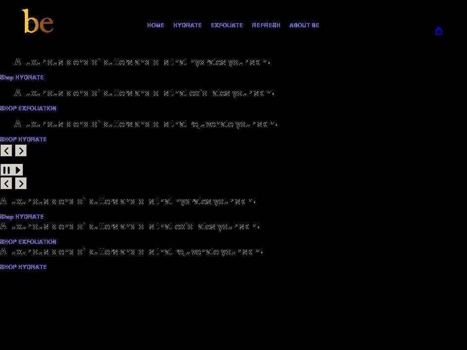 bleuessentials.com shopify website screenshot