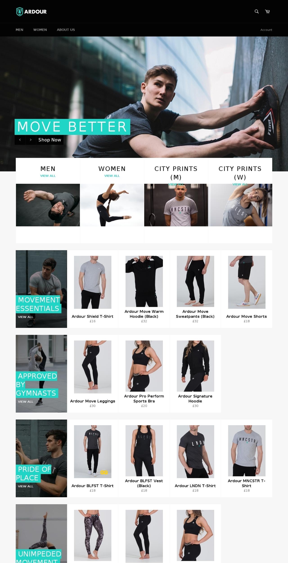 blfst.com shopify website screenshot