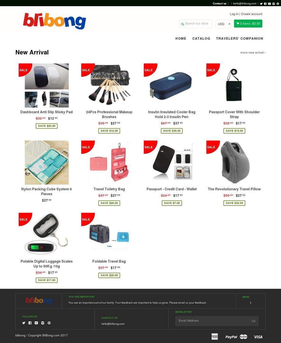 blibong.com — Shopify storefront screenshot