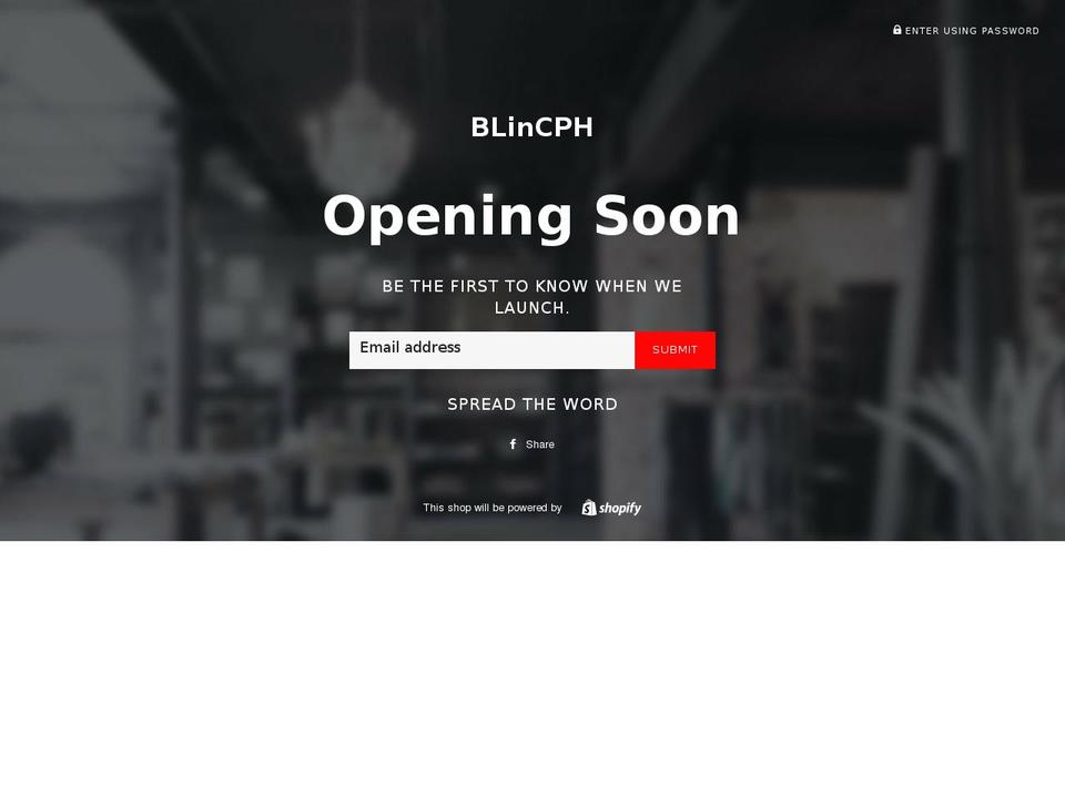 blincph.com — Shopify storefront screenshot