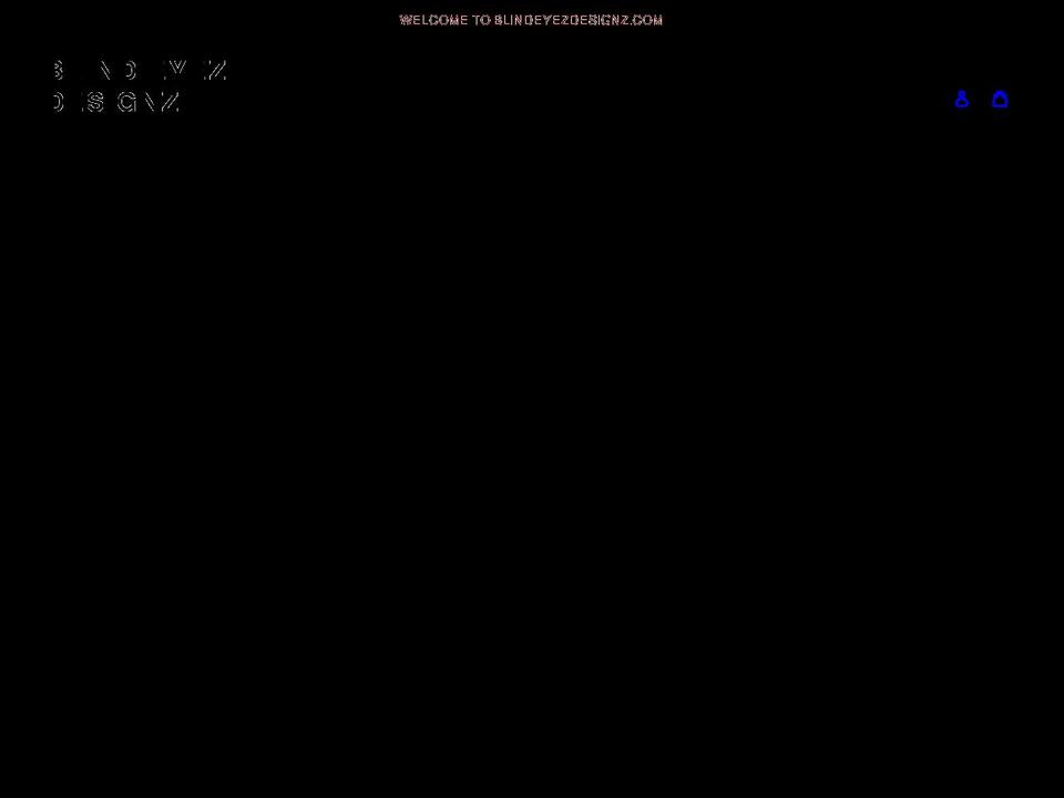 blindeyezdesignz.com shopify website screenshot
