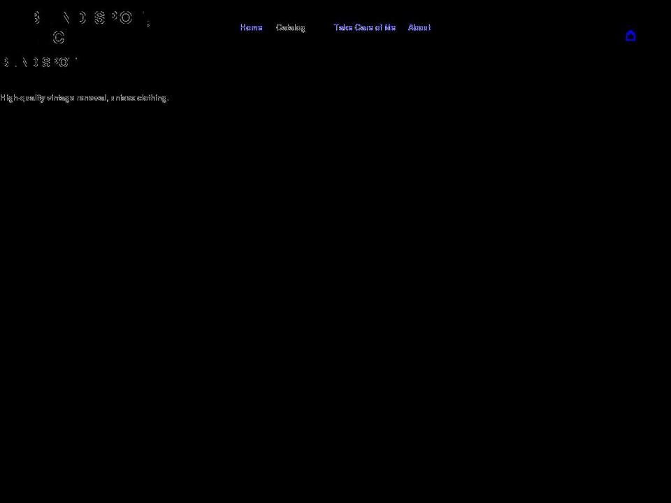 blindspotvntg.com shopify website screenshot