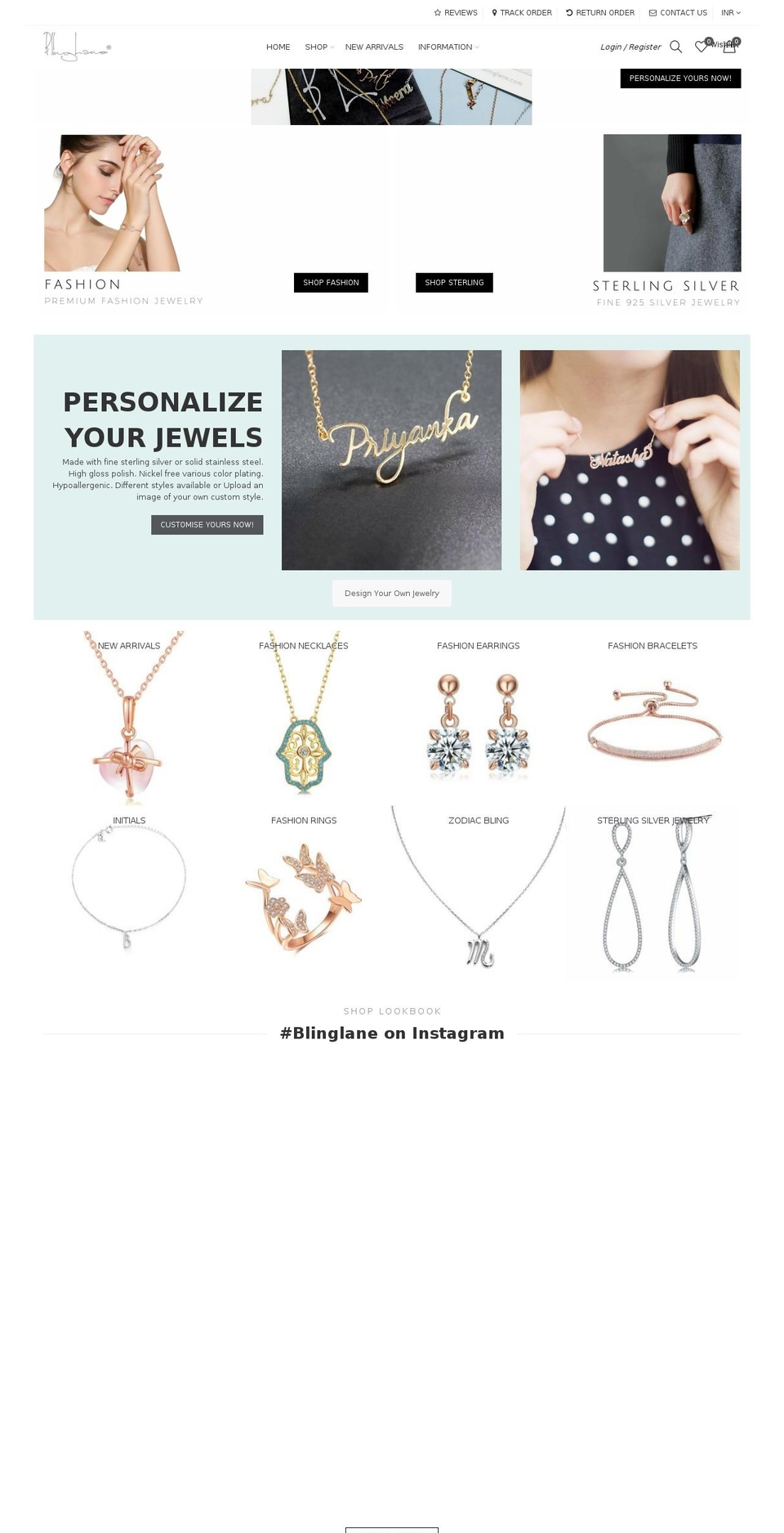 blingkart.com — Shopify storefront screenshot