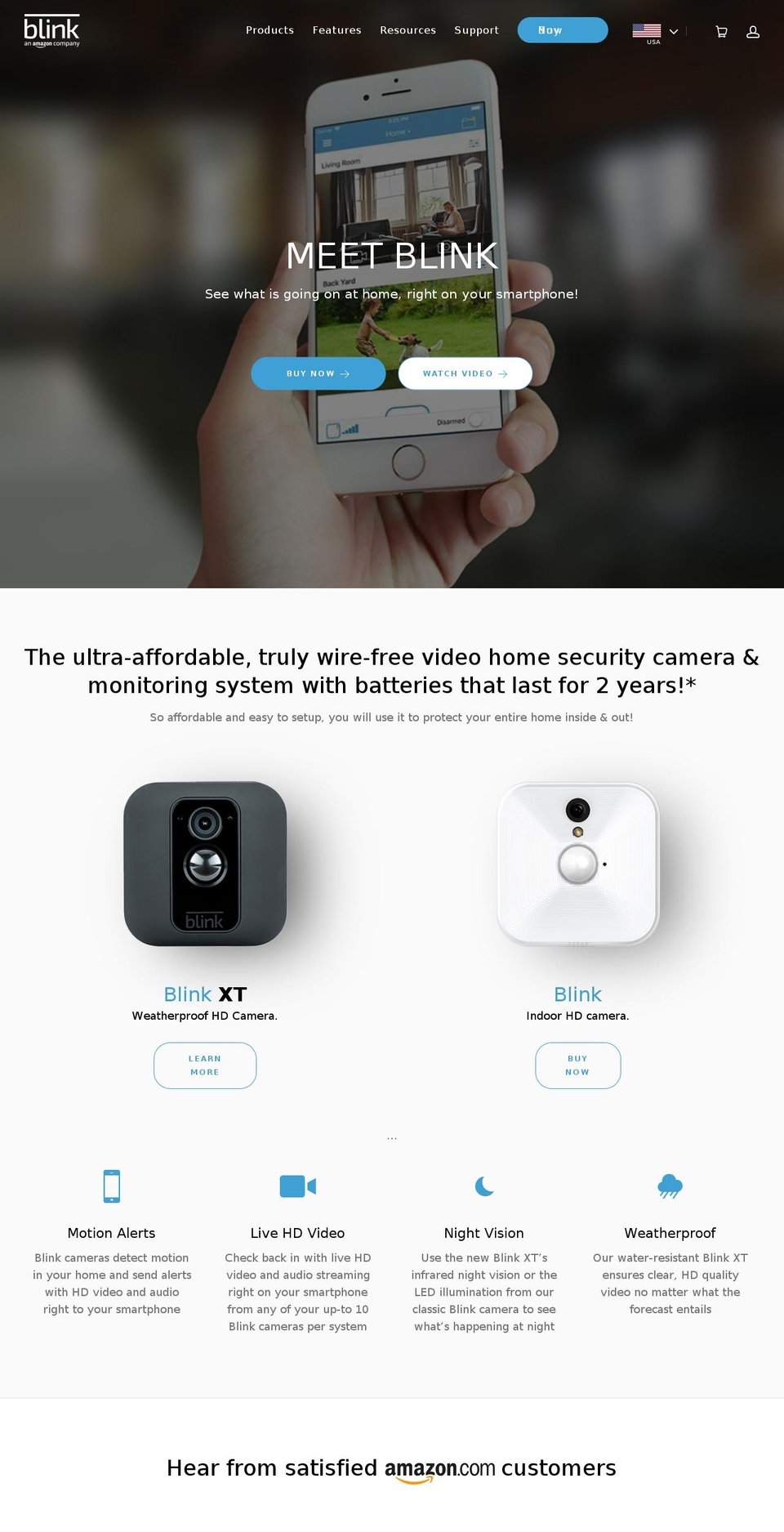 Advanced GTM Shopify theme site example blinkhomesecurity.net