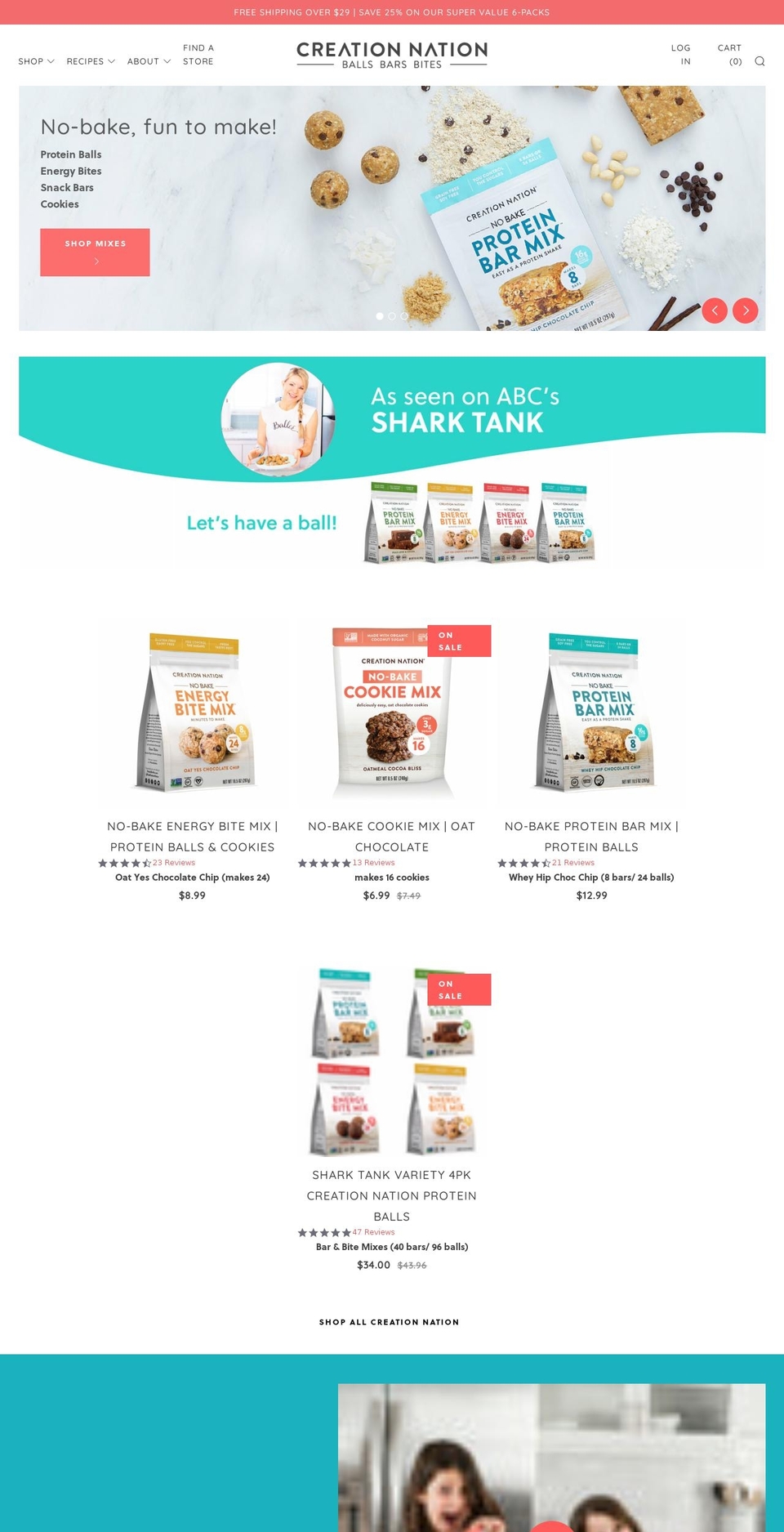 blissballmix.com — Shopify storefront screenshot
